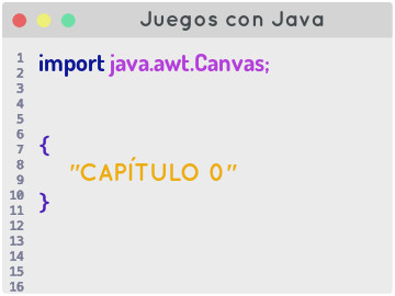 Introducción de juegos con java